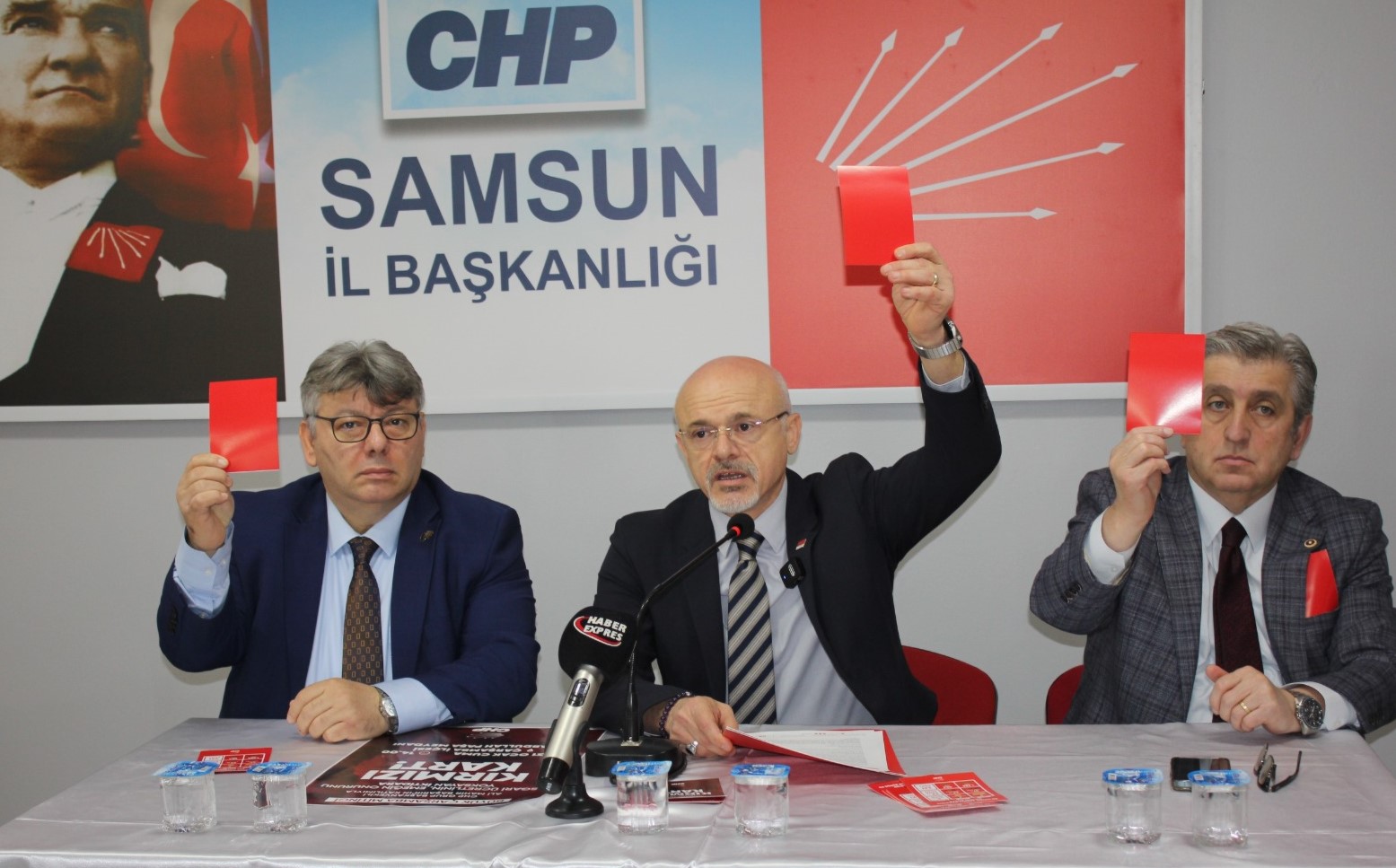 CHP. Samsun İl Başkanlığı’ndanDeğerli Basın Mensupları,