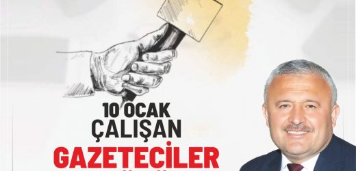 BAŞKAN MEHMET DEMİR’DEN GAZETECİLER GÜNÜ KUTLAMA MESAJI