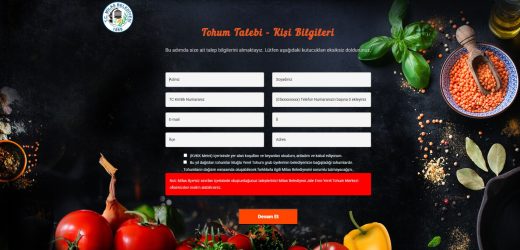 MİLAS BELEDİYESİ TALEPTE BULUNAN VATANDAŞLARA YEREL TOHUM GÖNDERİYOR