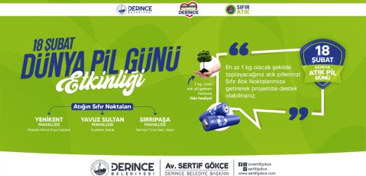 Derince’de Dünya Pil Günü Etkinliği