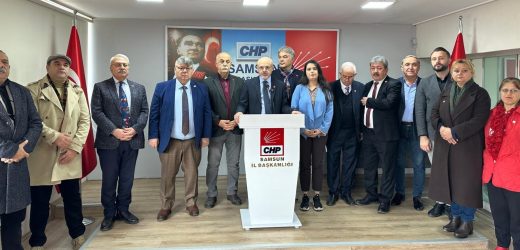 CHP. SAMSUN İL BAŞKANLIĞI’NDAN SAYIN BASIN MENSUPLARI,