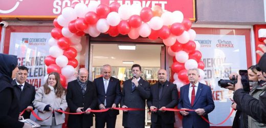 ÇEKMEKÖY BELEDİYESİ SOSYAL MARKET HİZMETE AÇILDI