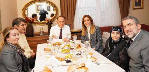 BAŞKAN ÇALIK, RAMAZAN AYINDA KOMŞULARIYLA BİR ARAYA GELDİ