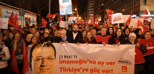 Samsun İmamoğlu için tek yürek İmamoğlu için Samsun’da dev miting