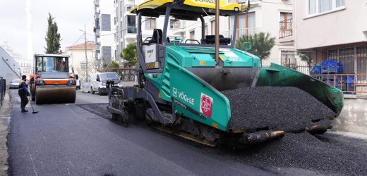 Kartal’da Mahalle Bazlı Asfalt Serim Çalışmaları Devam Ediyor