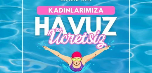 8 MART’TA MİLAS’TA KADINLAR ÜCRETSİZ OLARAK HAVUZLA BULUŞACAK