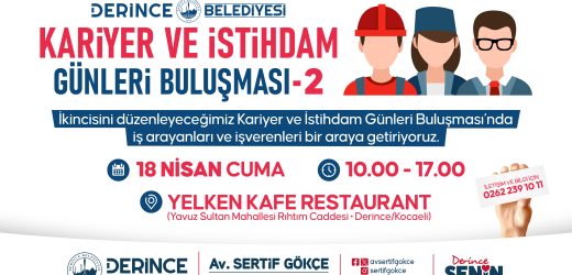 Derince’de Kariyer ve İstihdam Günleri Buluşması