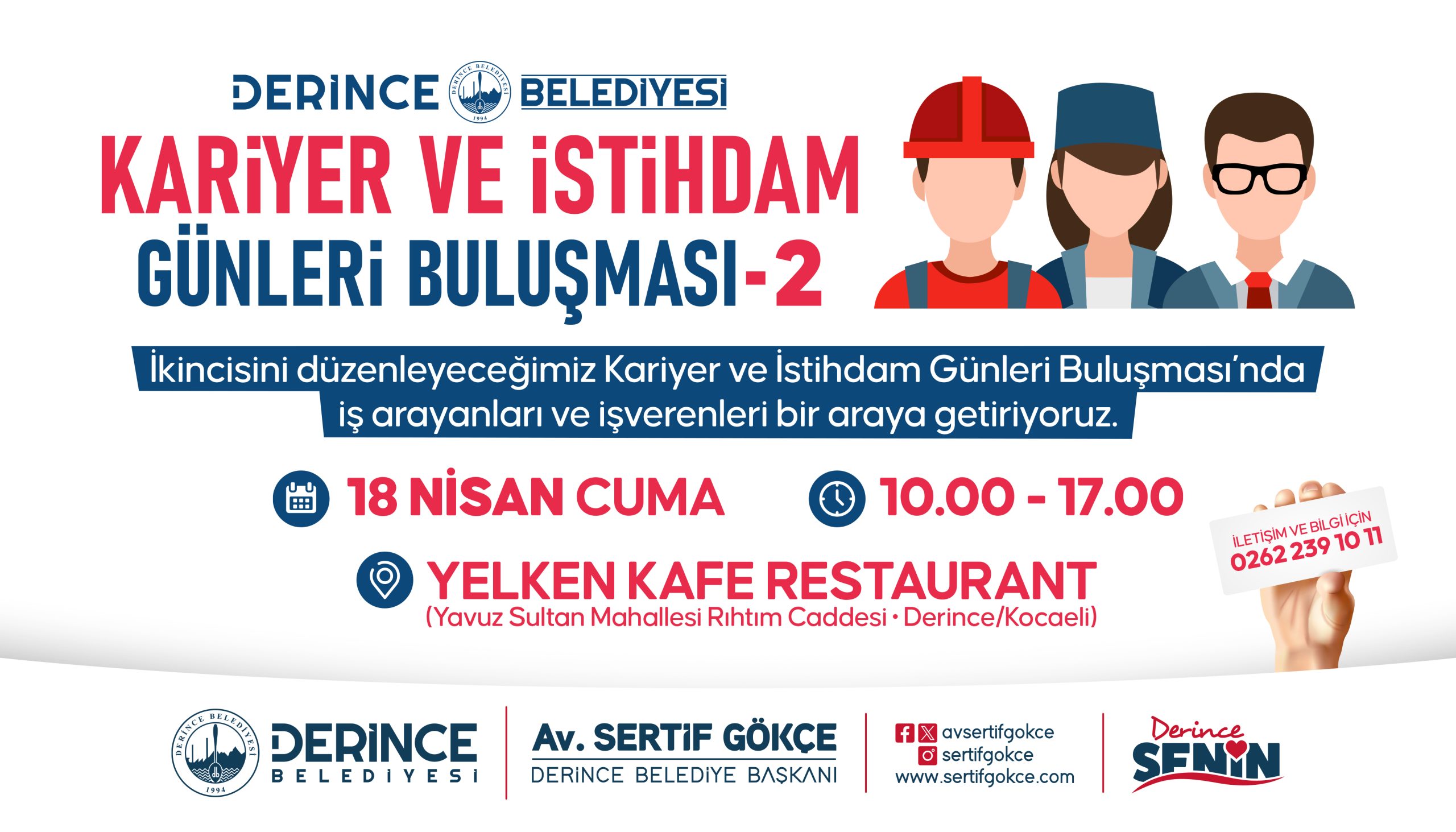 Derince’de Kariyer ve İstihdam Günleri Buluşması