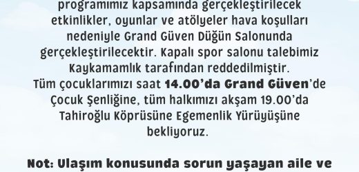 FINDIKLI BELEDİYESİNDEN BASIN AÇIKLAMASI