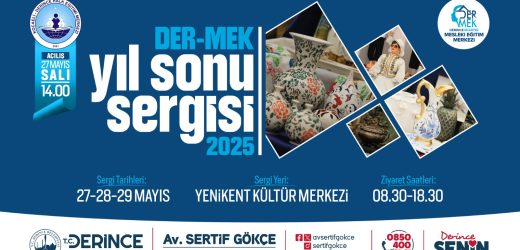 DER-MEK Yıl Sonu Sergisiyle Emekler Gün Yüzüne Çıkıyor