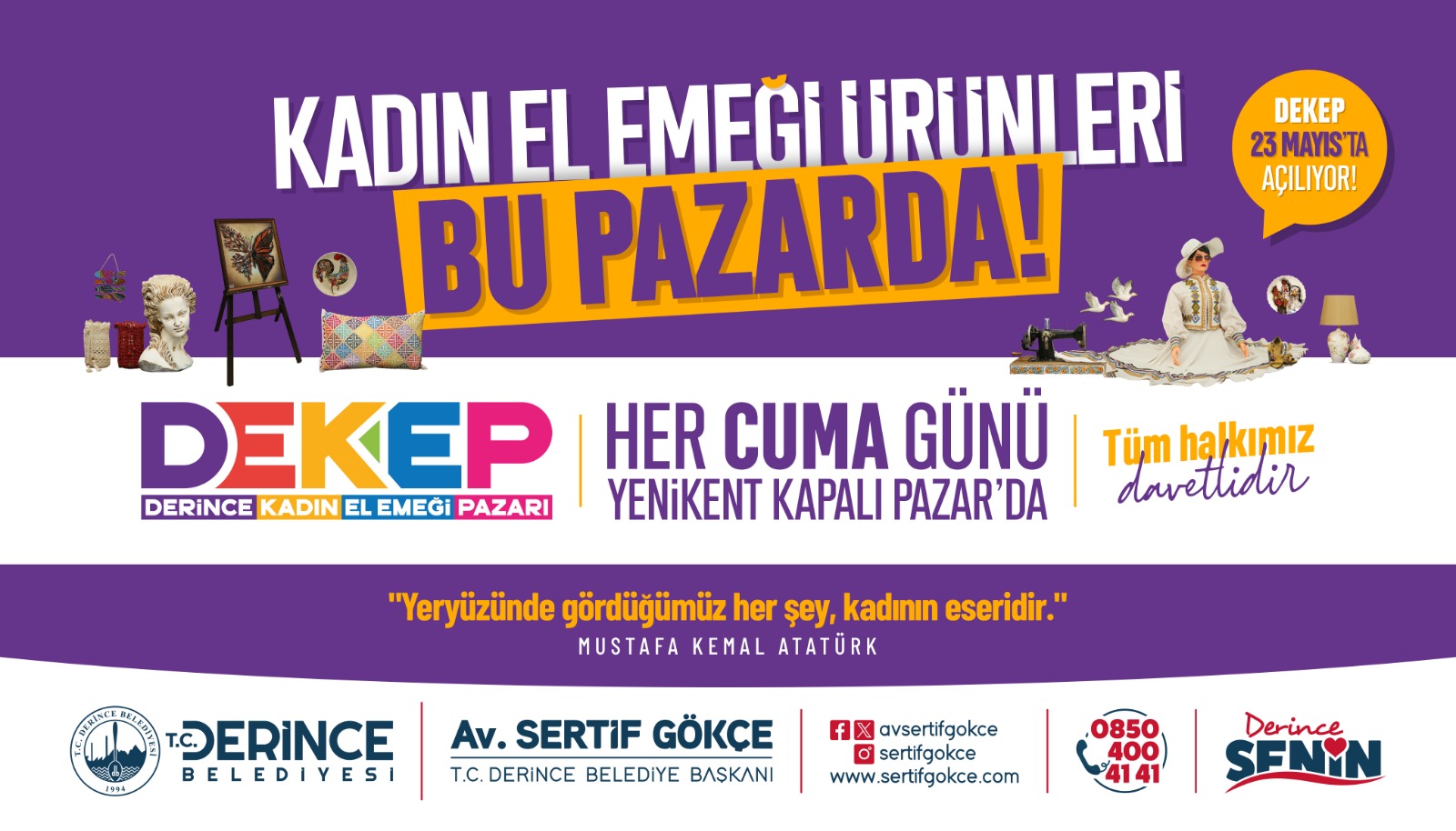 Kadınlarımız Üretiyor, Derince Kazanıyor