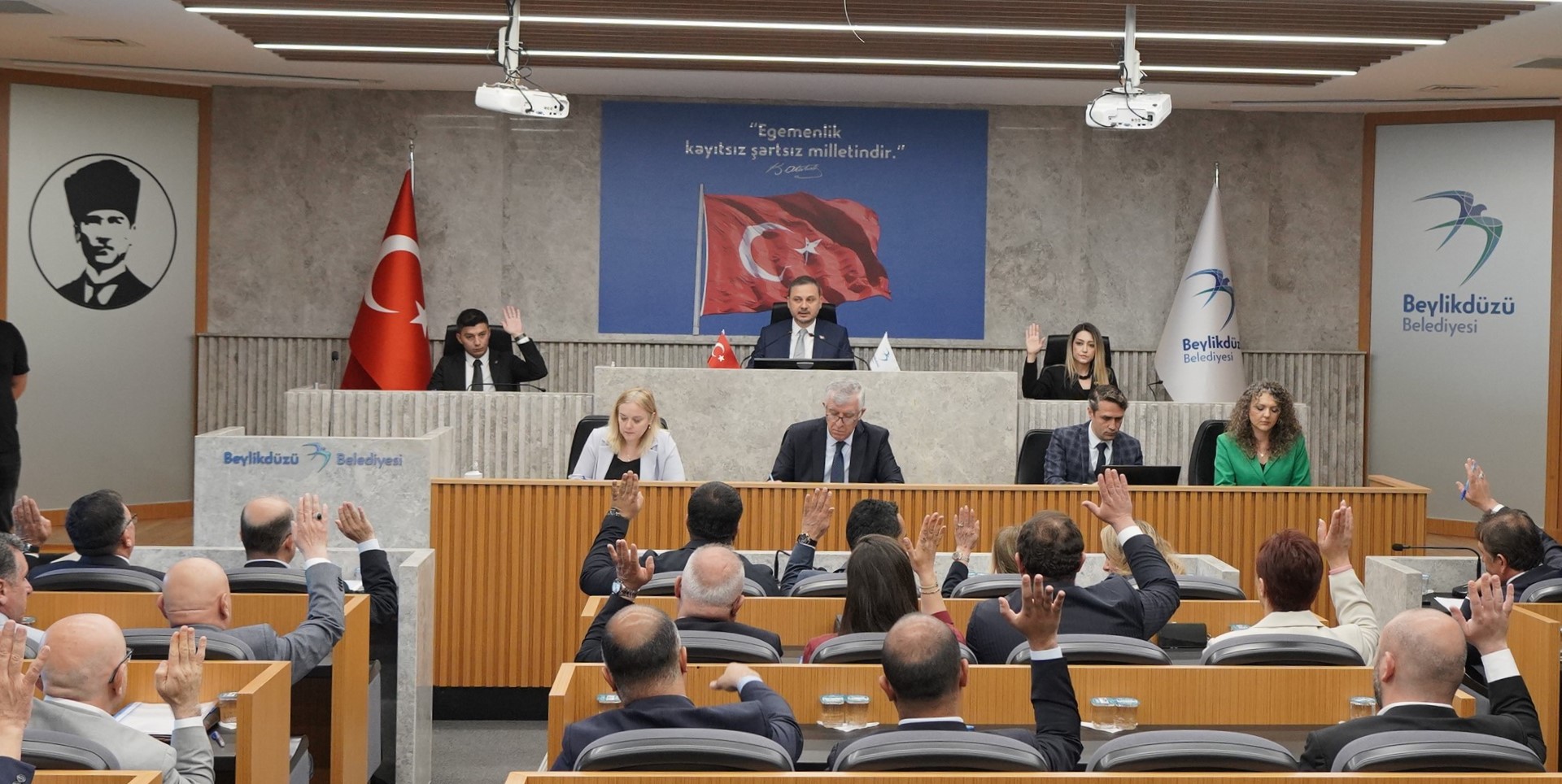 BEYLİKDÜZÜ BELEDİYESİ MAYIS AYI MECLİS TOPLANTISI GERÇEKLEŞTİ