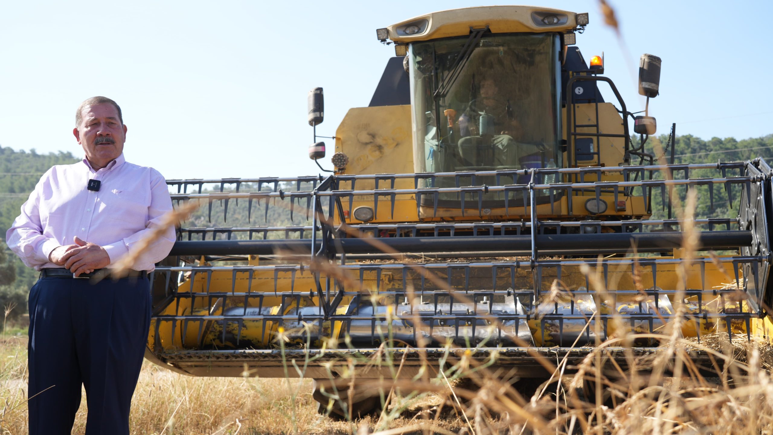 MİLAS BELEDİYESİ KARAKILÇIK BUĞDAY HASADI GERÇEKLEŞTİRDİ