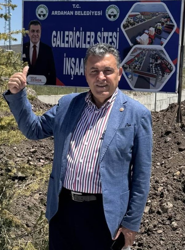 ARDAHAN BELEDİYESİ GALERİCİLER SİTESİ’NİN TEMELİ ATILDI