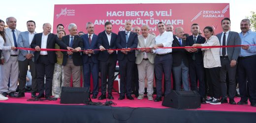 Hacıbektaş Veli Anadolu Kültür Vakfı Özgür Cemevi açıldı