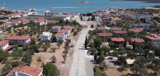 Cunda’ya 380 Metre Uzunluğunda Alternatif Yeni Yol Kazandırıldı