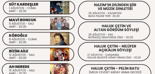 MİLAS BELEDİYESİ KÜLTÜR, SANAT VE EDEBİYAT GÜNLERİ BAŞLIYOR