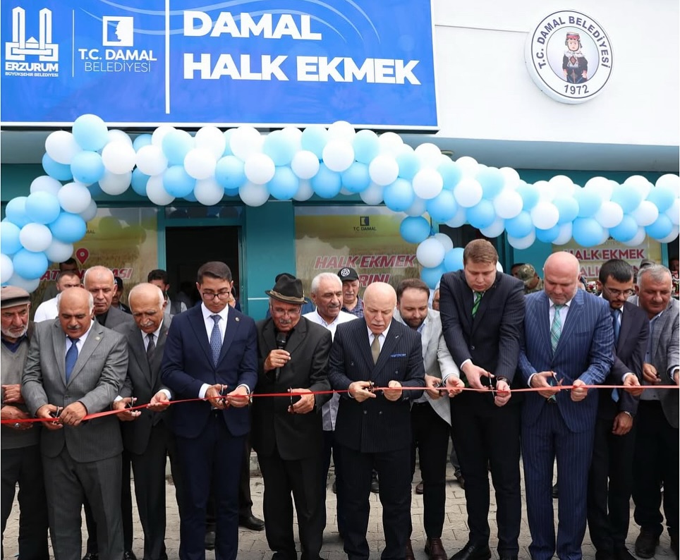 DAMAL’DA HALK EKMEK HİZMETE AÇILDI