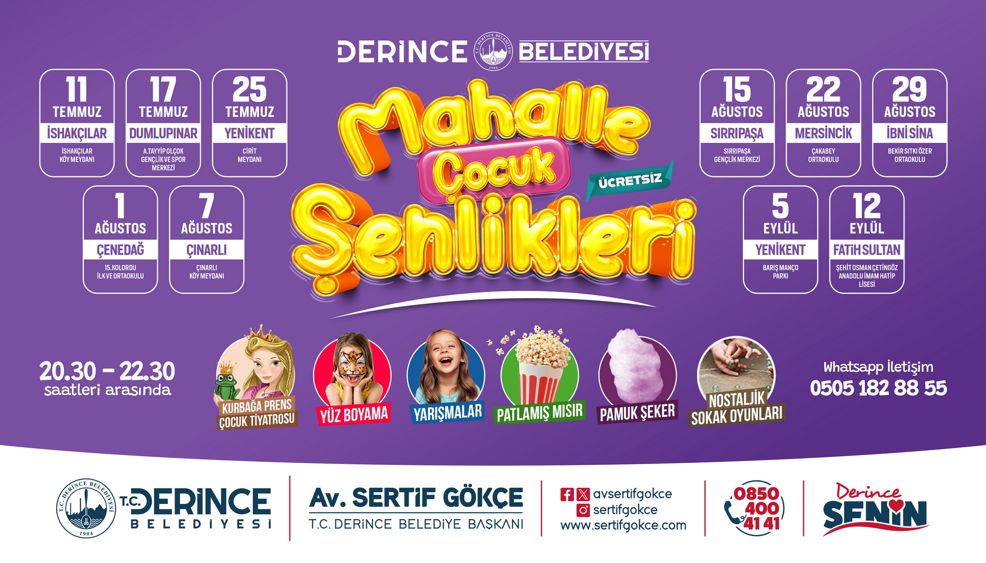 Çocukların Yaz Neşesi İshakçılar’da Başlıyor