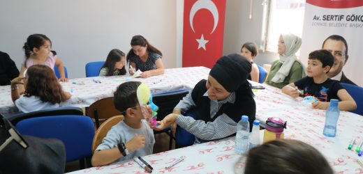 Çocuklar Hayal Gücünü Atölyelerde Keşfediyor