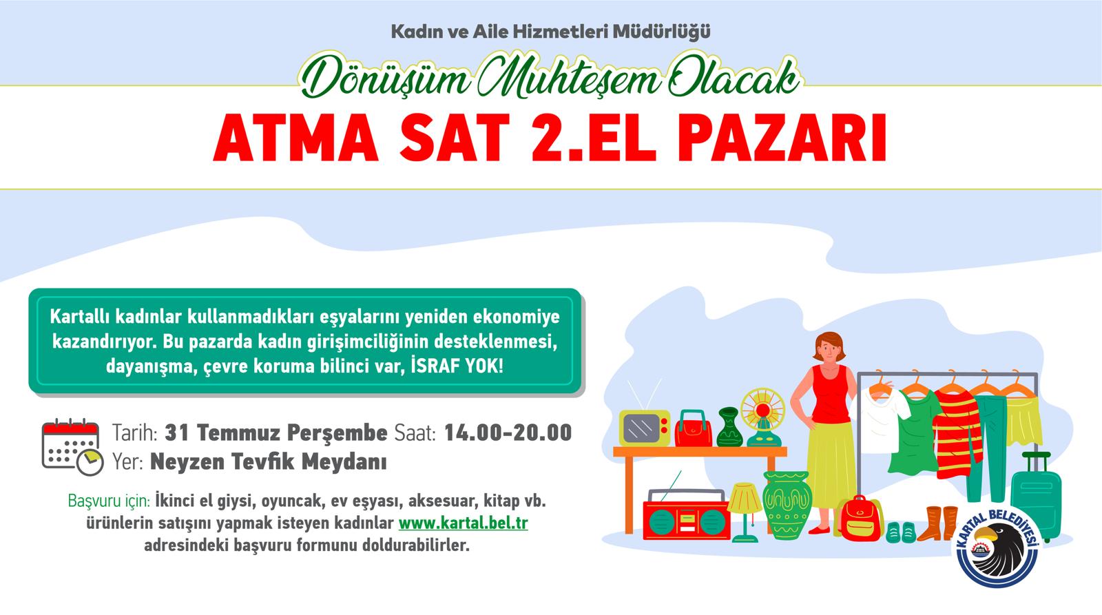 KARTAL’DA KADIN DAYANIŞMASI VE GERİ DÖNÜŞÜM BULUŞMASI