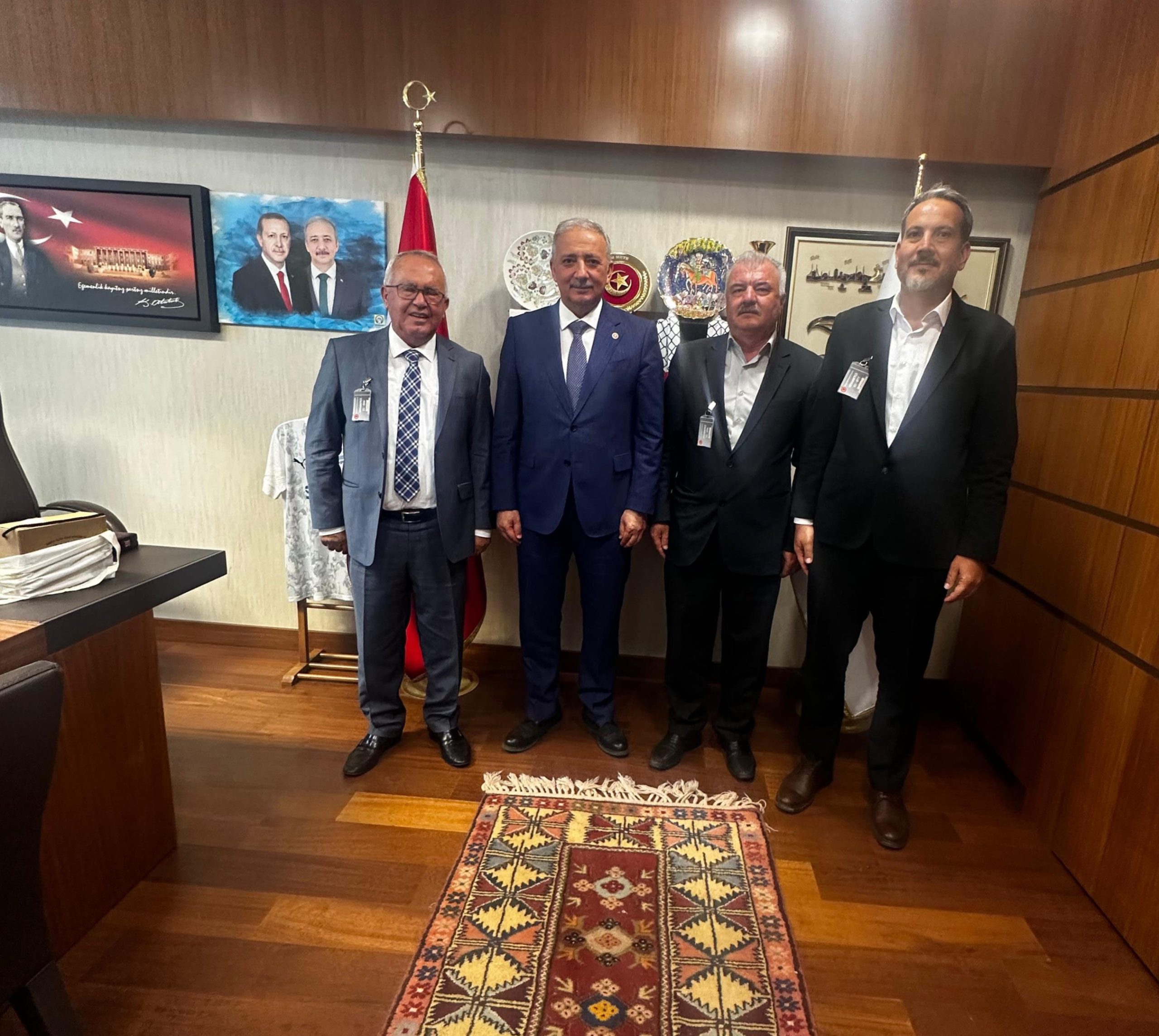 Milletvekili Kadem Mete, Muğlalı Muhtarlarla Ankara’da Buluştu