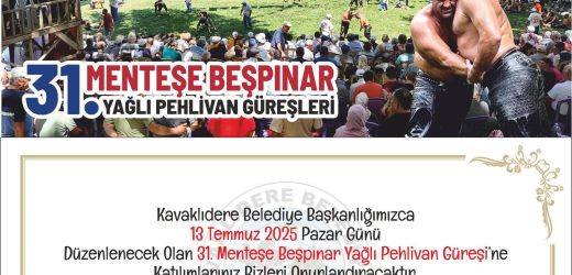 Kavaklıdere Belediyesinden Yağlı Güreş Etkinliklerine Davet