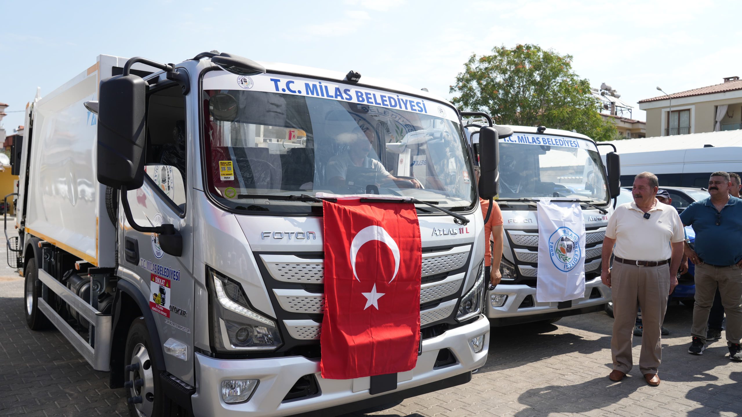 MİLAS BELEDİYESİ ARAÇ FİLOSUNU GÜÇLENDİRİYOR