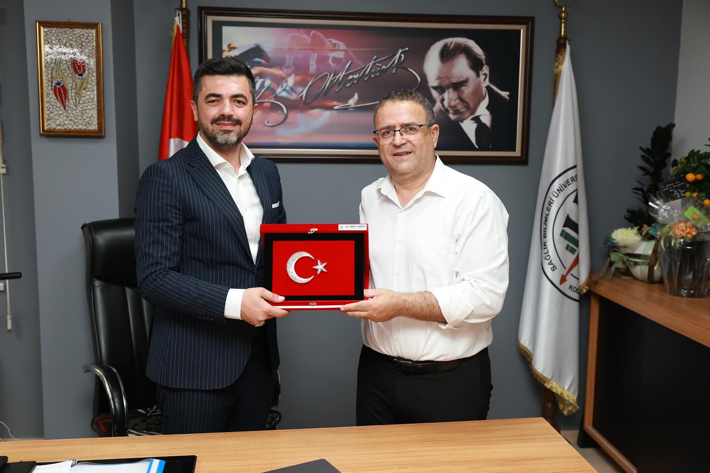 Başkan Gökçe’den Başhekim Sertel’e Hayırlı Olsun Ziyareti