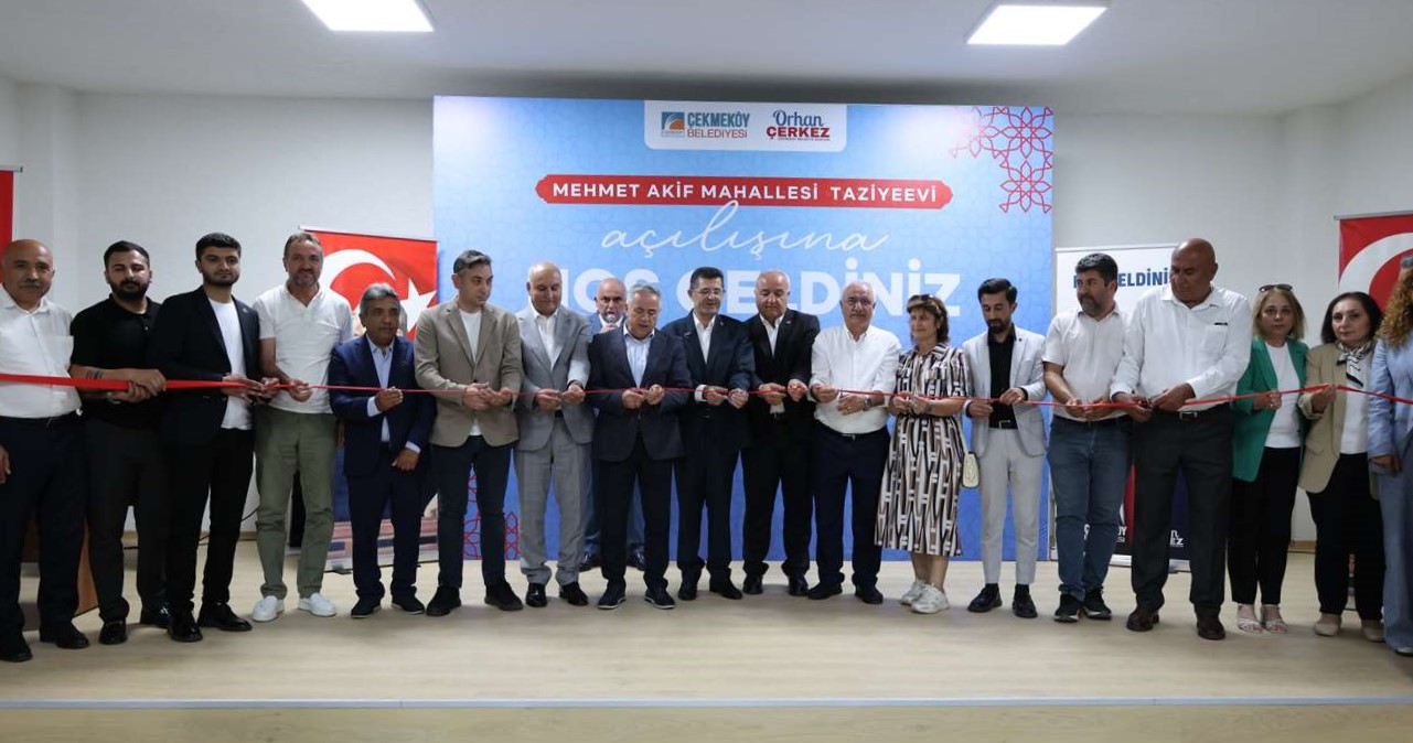 Çekmeköy’de Mehmet Akif Mahallesi Taziyeevi Açıldı