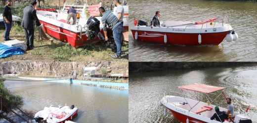 KURA NEHRİ’NDE TEKNELER YENİDEN BOY GÖSTERDİ