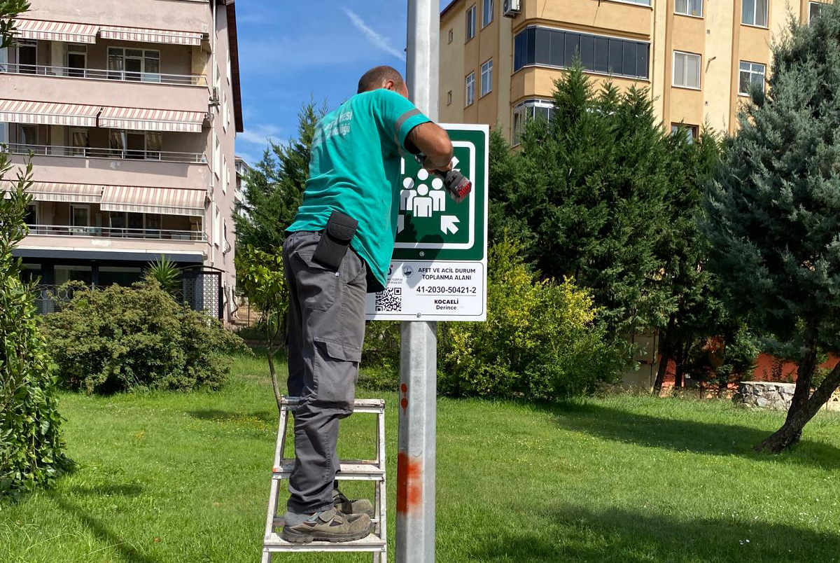 Derince’de Afet Toplanma Alanı 61’e Yükseldi