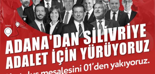 Adana’dan Silivri’ye ‘Özgürlük Yürüyüşünün’ başlangıç noktasında yapılacak olan basın açıklaması