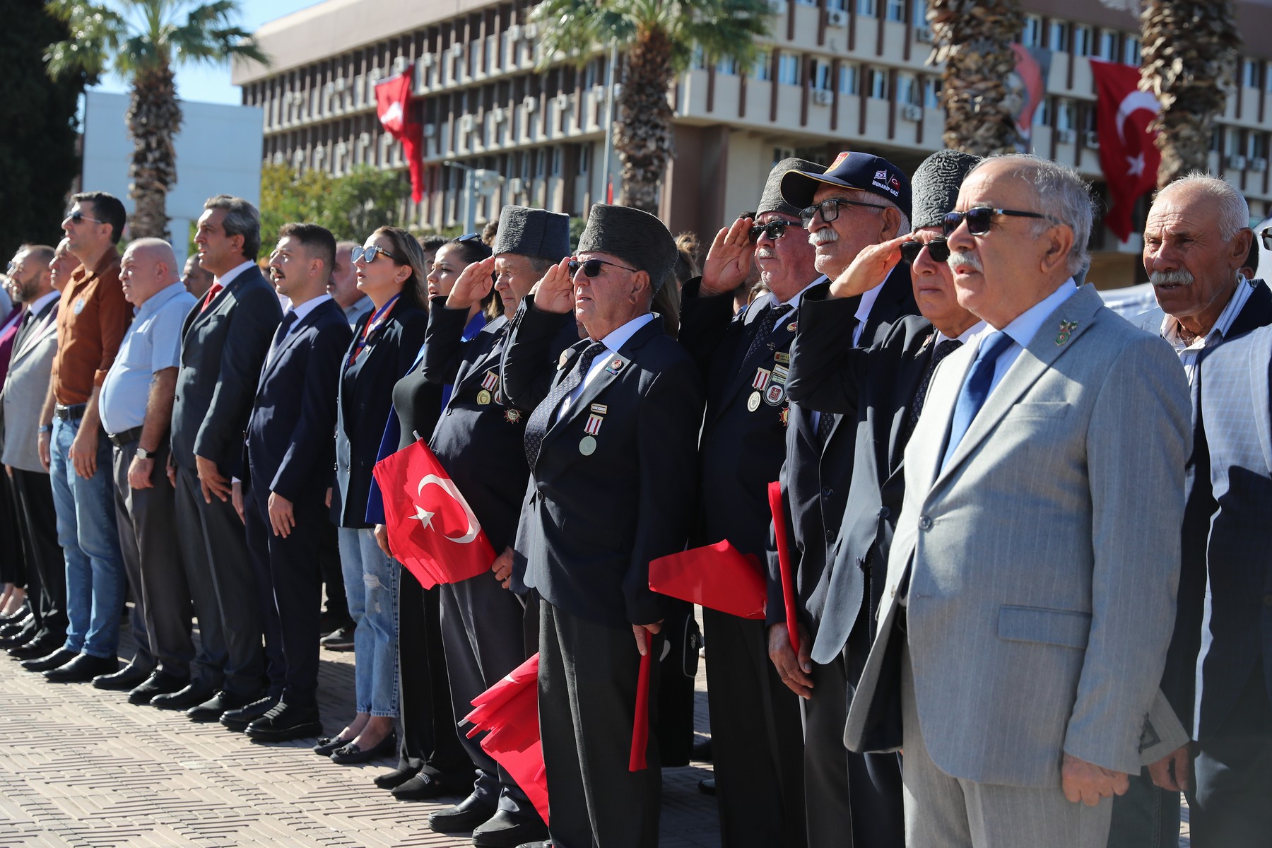 Gaziler Günü’nün 104. Yılı Aliağa’da Kutlandı 19 Eylül Gaziler Günü Kutlu Olsun