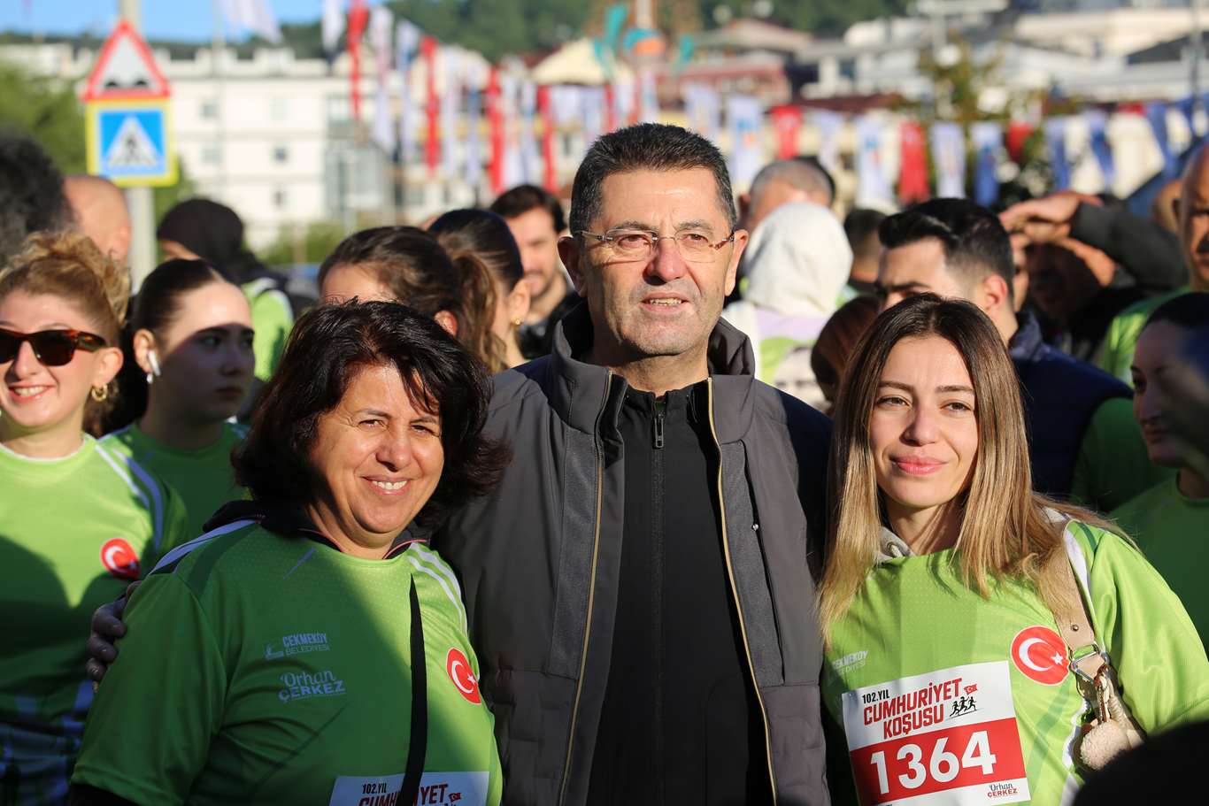 CUMHURİYET’İN 102. YILINA KOŞTULAR