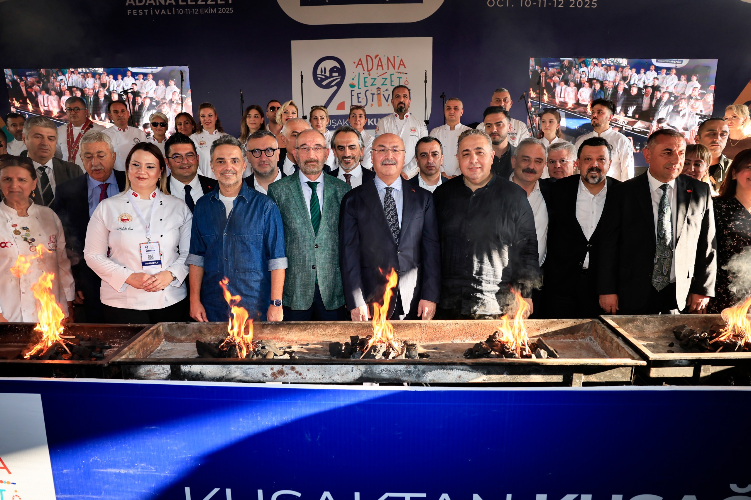 Adana’da Ateş Yandı, 9. Uluslararası Lezzet Festivali Başladı