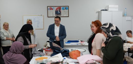 Derince’de Kadınların El Emeği Ekonomiye Katkı Sağlıyor