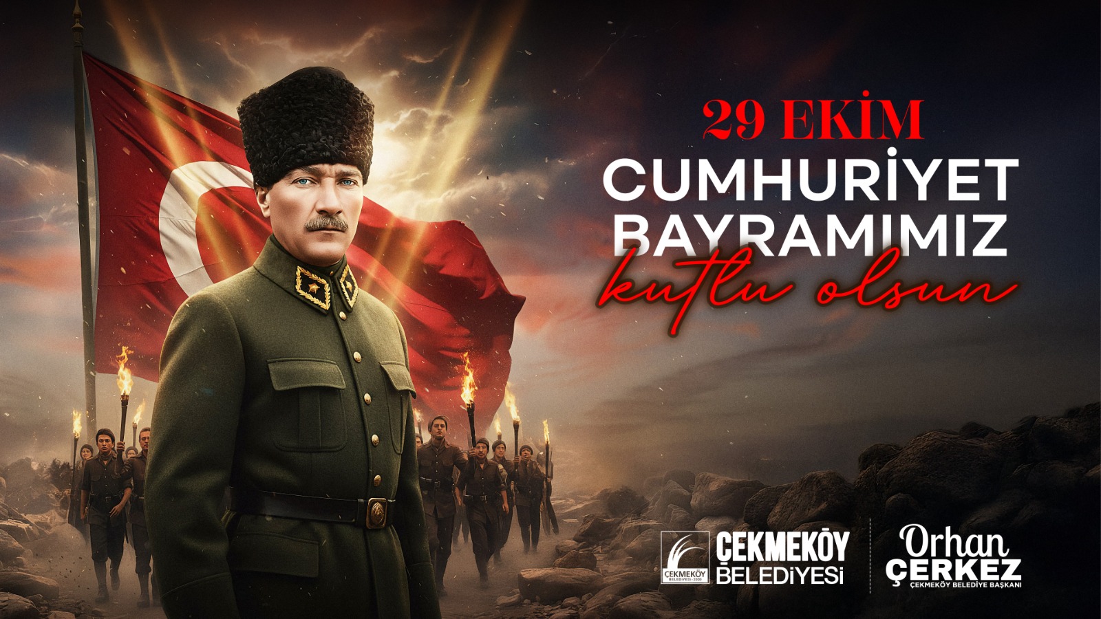 Başkan. Orhan Çerkez’den Cumhuriyet Bayramı Tebrik Mesajı