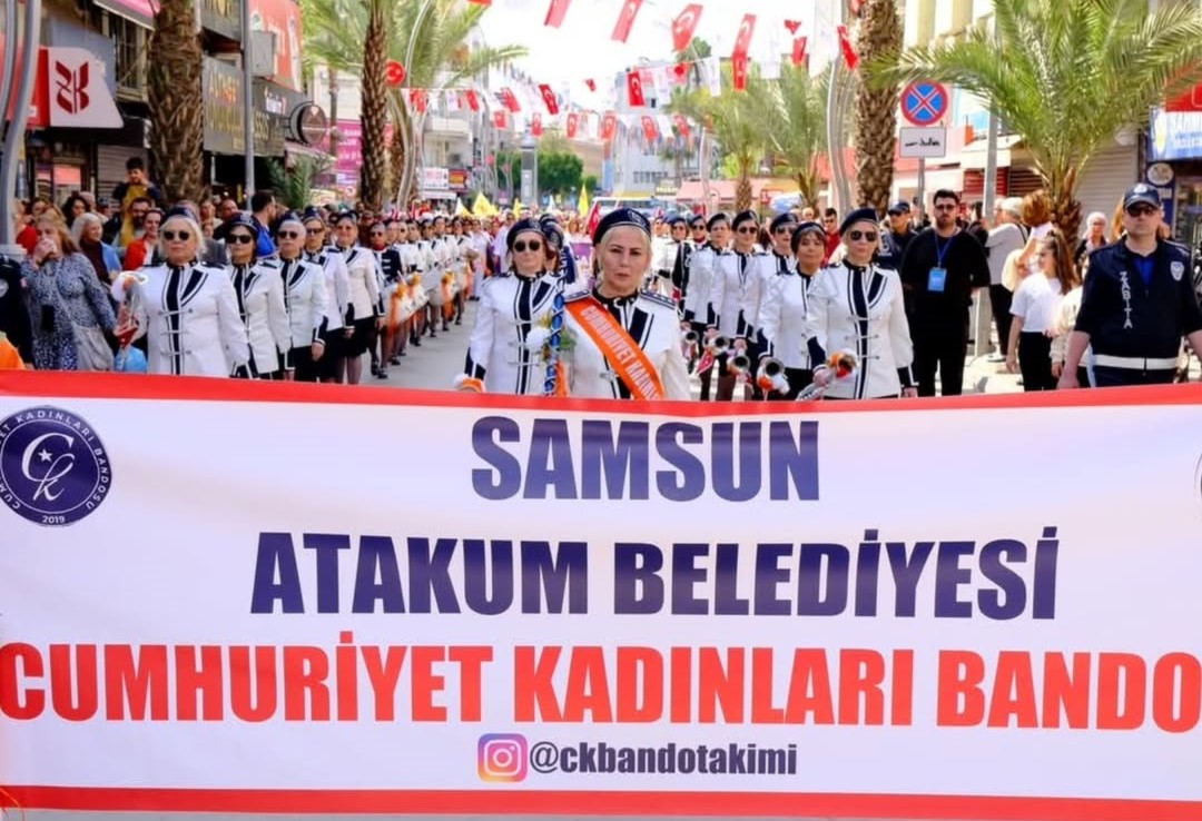 Atakum Belediyesi Cumhuriyet Kadınları Bandosu Ankara yolcusu