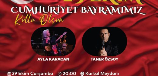 Cumhuriyet’in Işığı Kartal Meydanı’nda Parlayacak