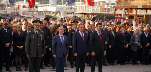 Ayvalık Belediye Başkanı Mesut Ergin: “Gazi Mustafa Kemal Atatürk’ü rahmet, saygı ve özlemle anıyoruz.