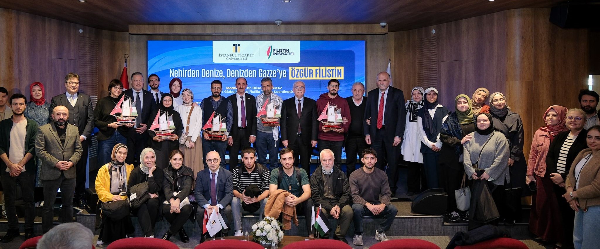 İstanbul Ticaret Üniversitesi’nde “Özgür Filistin” Paneli
