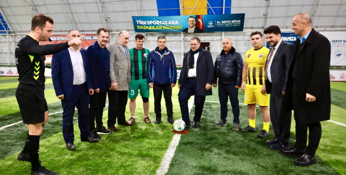 Derince’de Kurumlar Arası Futbol Turnuvası Başladı