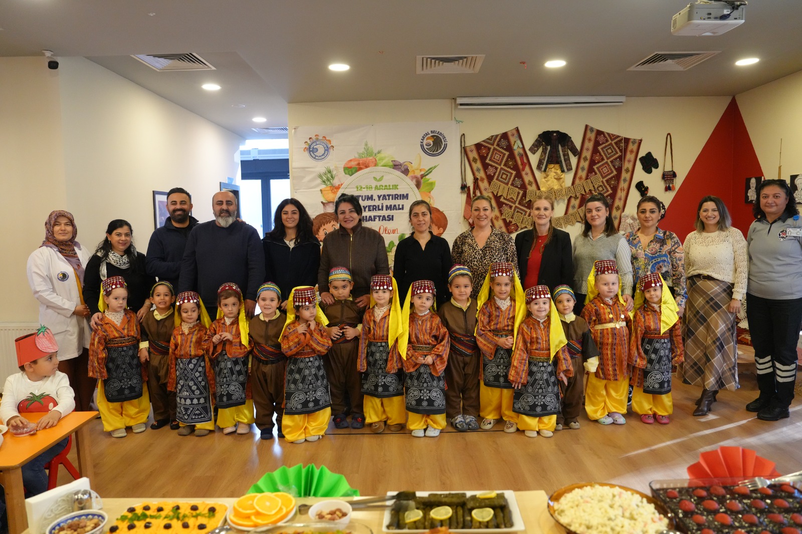 Kartal Belediyesi Kreşlerinde Yerli Malı Haftası Coşkusu