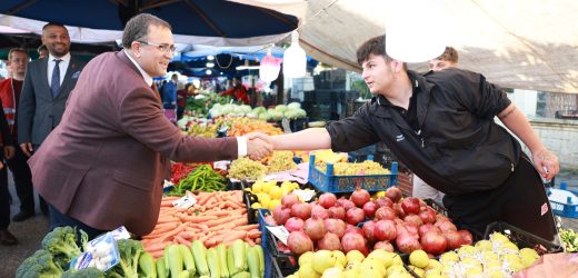 Başkan Gökçe’den Yavuz Sultan’da Pazar Ziyareti