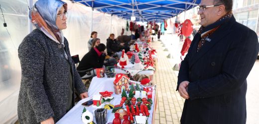 Derince’de El Emeği Ürünler Yeni Yıla Değer Katıyor
