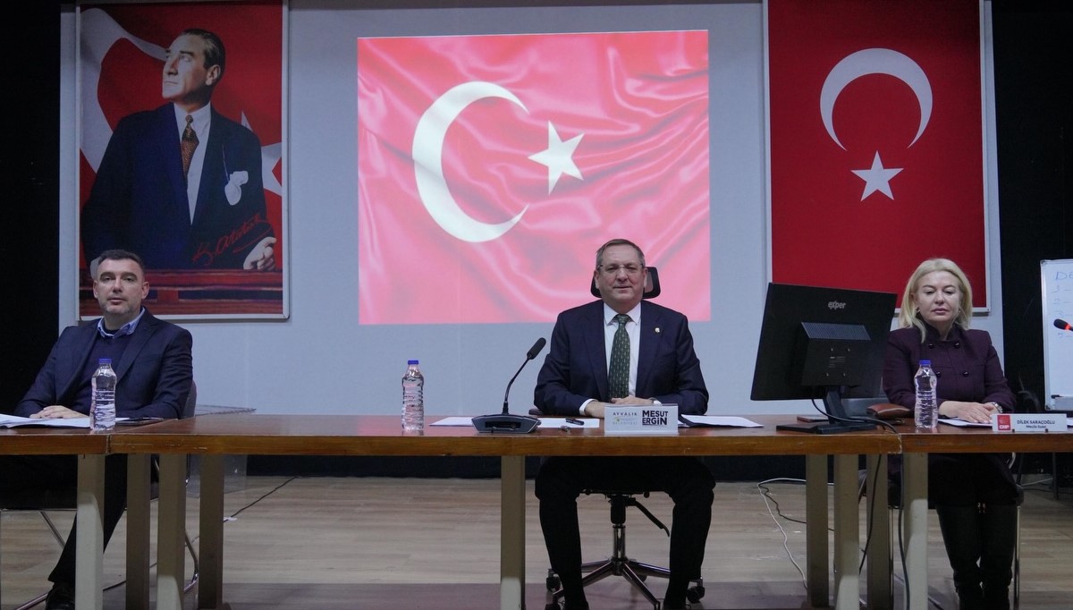 Ayvalık’ta Yeni Yılın İlk Belediye Meclis Toplantısı Yapıldı…