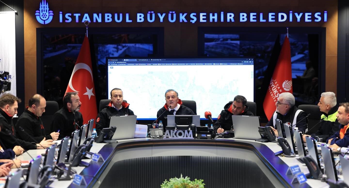 İBB. Başkan Vekili Nuri Aslan, AKOM’dayız.