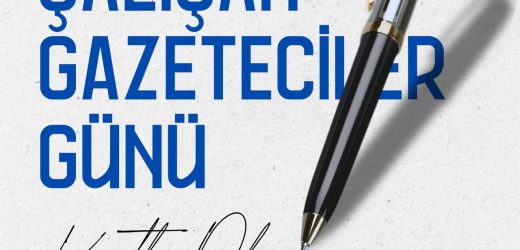 BAŞKAN DEMİR’DEN 10 OCAK ÇALIŞAN GAZETECİLER GÜNÜ MESAJI