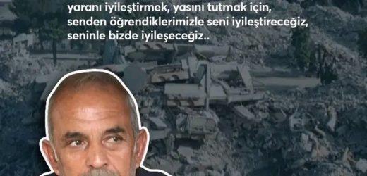 Dr. Volkan Sinan 6 Şubat’ın yıldönümünde Hatay’ı yazdı: